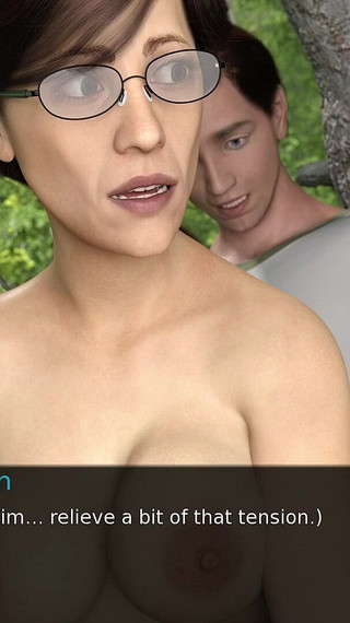 Shoretown Saga - تسلق الطالب ومعلمه شجرة ثم مارس الجنس